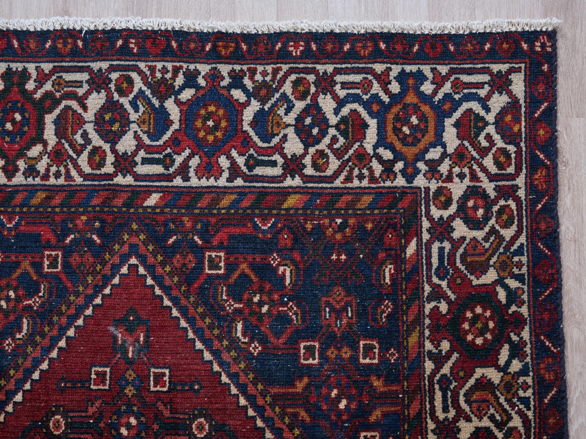 3'5" x 10'2" Oriental Persian Style Runner Rug