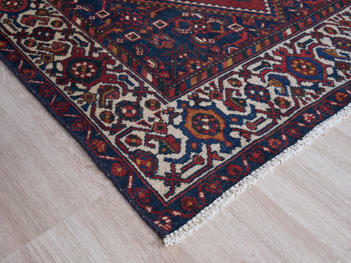 3'5" x 10'2" Oriental Persian Style Runner Rug