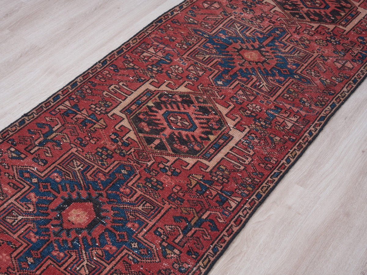 2'2" x 9'7" Oriental Red Persian Style Rug Runner