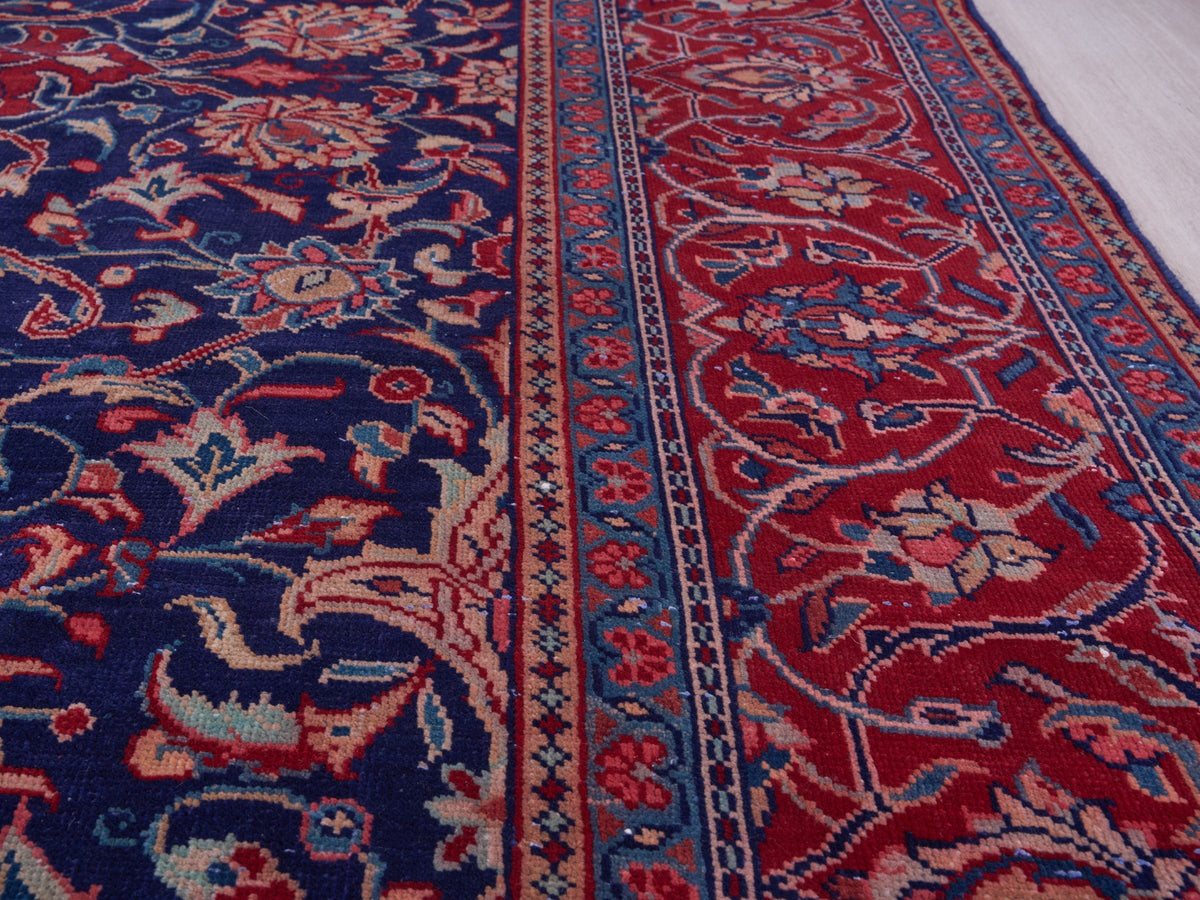 9'5" x 12'11" Handmade Oriental Persian Style Red Rug