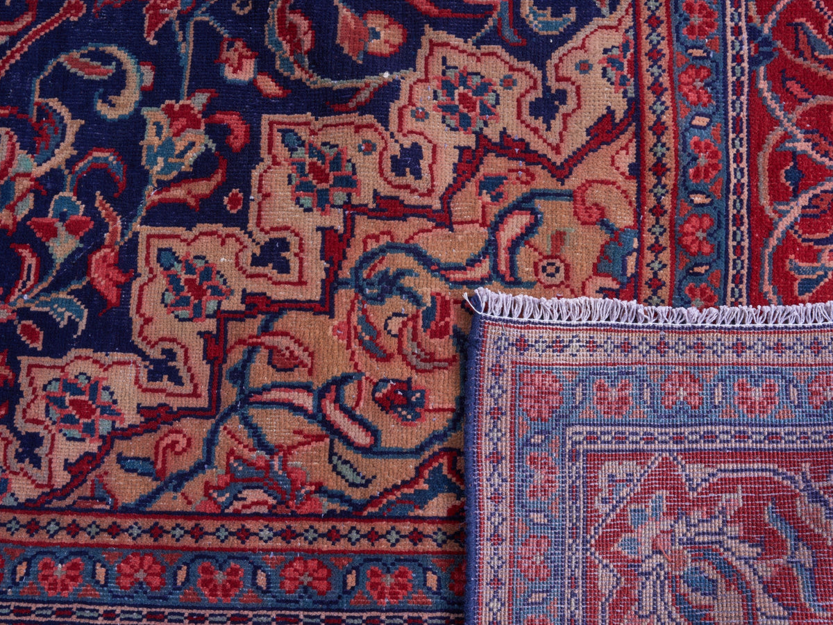 9'5" x 12'11" Handmade Oriental Persian Style Red Rug