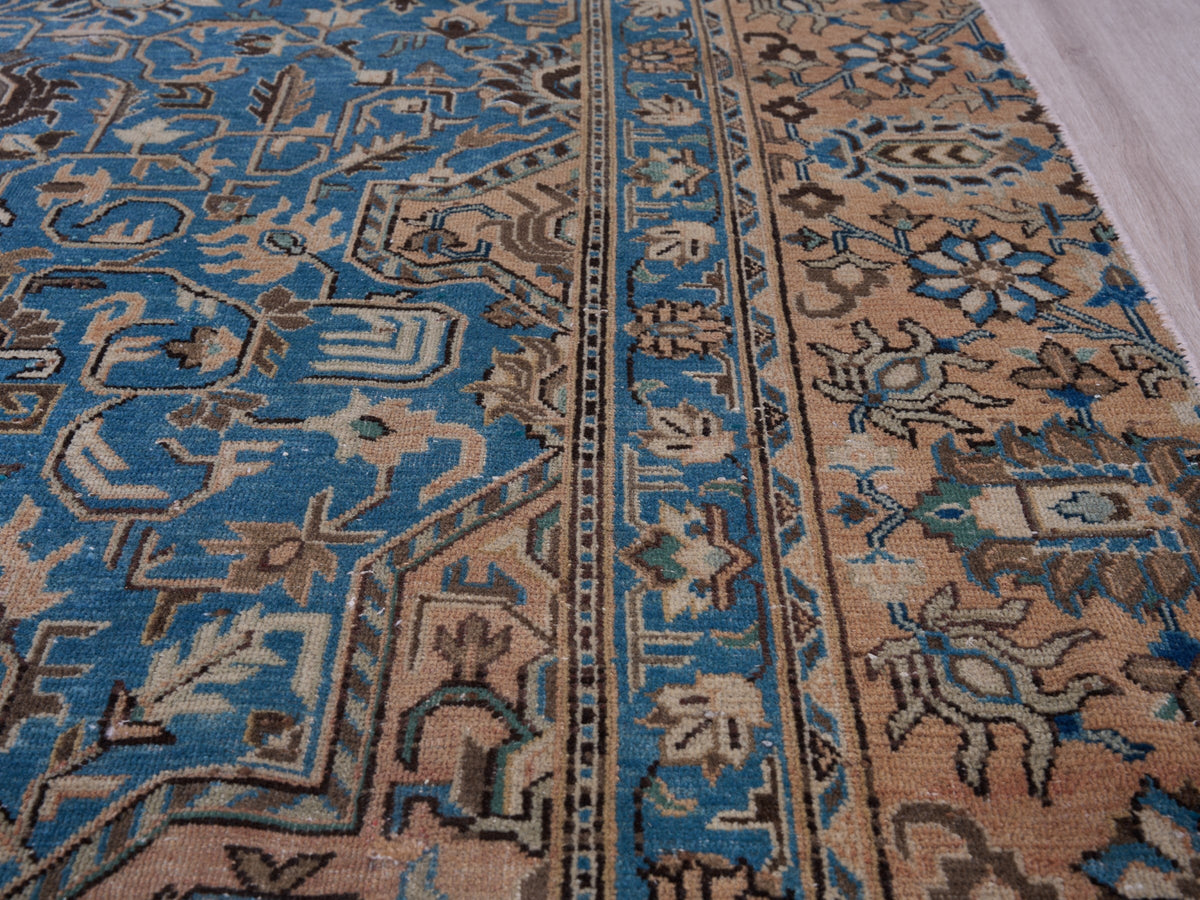 7'11" x 11'9" Oriental Blue Persian Style Rug