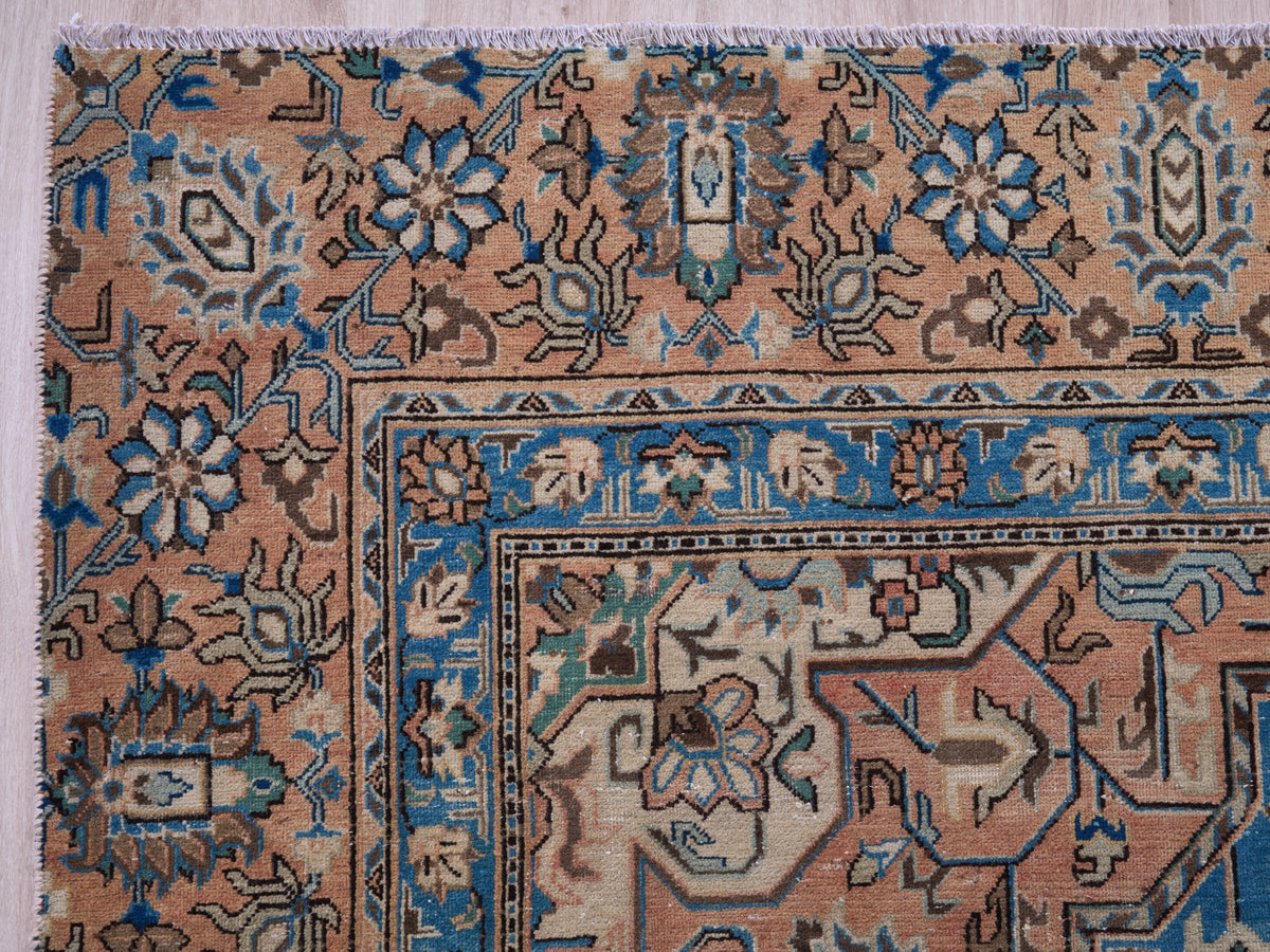 7'11" x 11'9" Oriental Blue Persian Style Rug