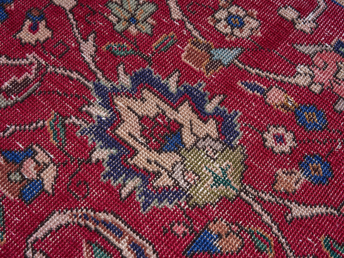 2'2" x 13'9" Oriental Persian Style Long Red Runner Rug