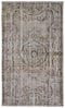 6' x 9'11" Neutral Vintage Turkish Rug