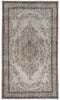 5'7" x 9'9" Neutral Vintage Turkish Rug