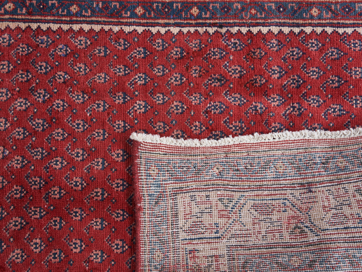 3'6" x 10'5" Oriental Persian Style Red Rug