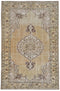 vintage turkish hand-knotted rug