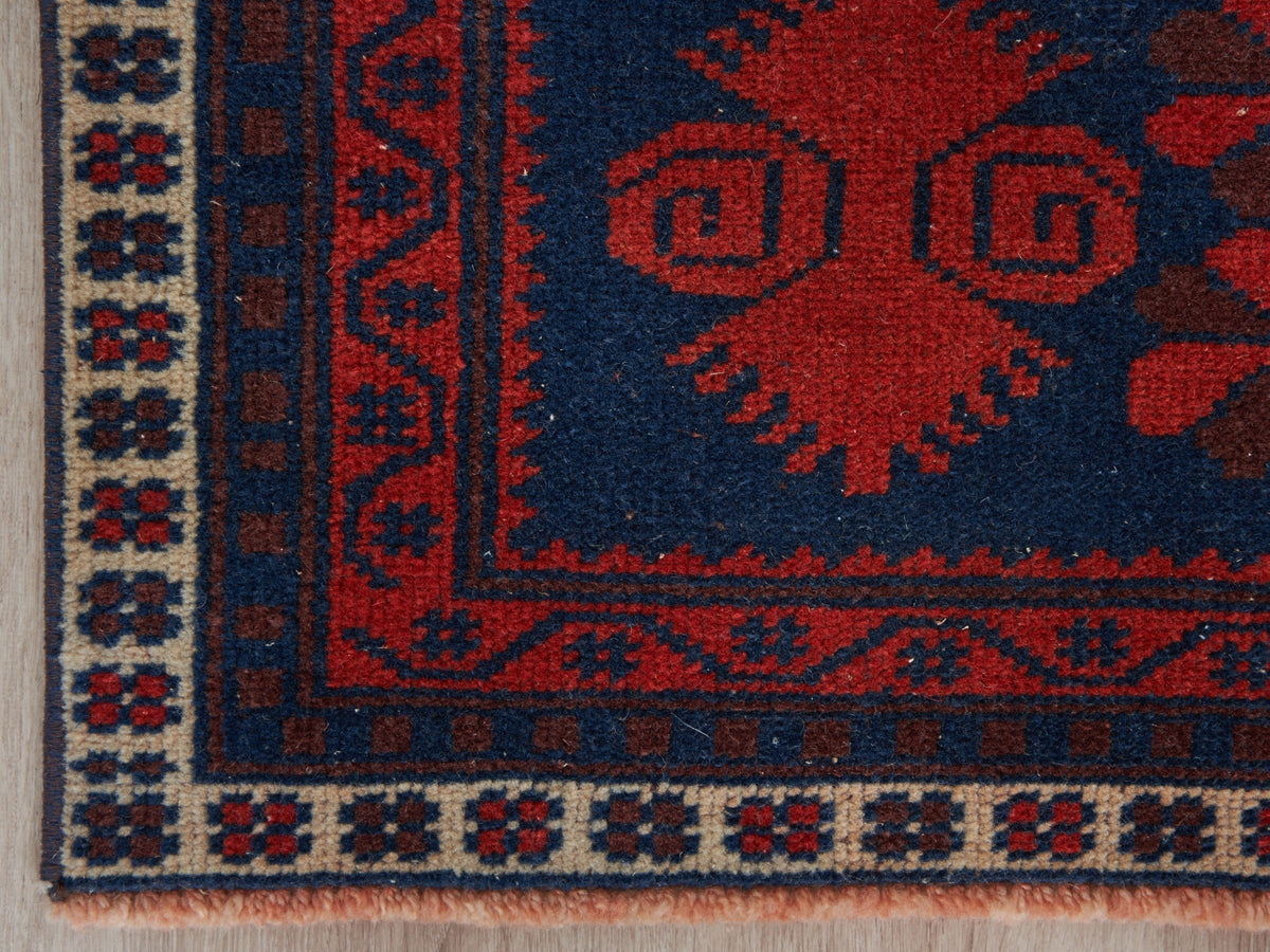 3'3" x 6' Vintage Turkish Small Rug