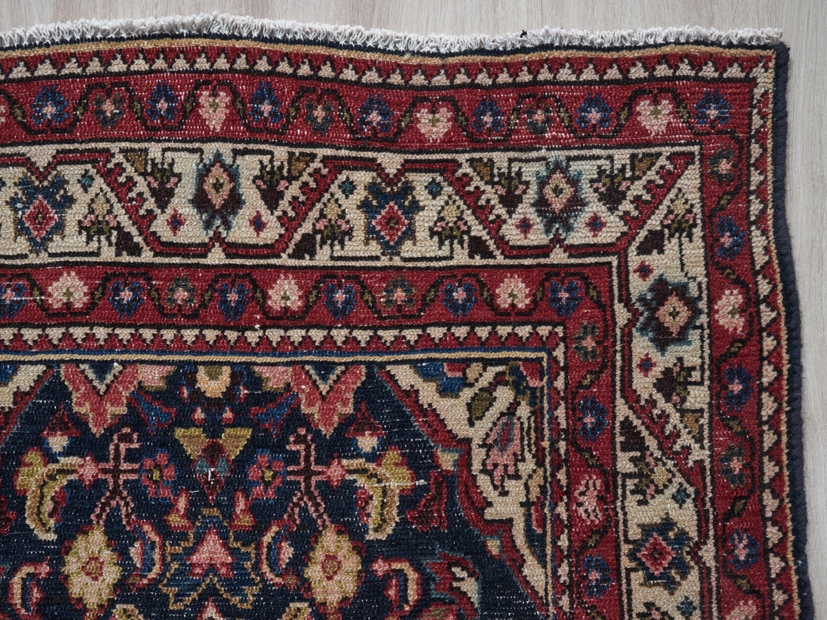 3'3" x 9'8" Oriental Persian Style Handmade Runner Rug