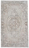 beige vintage turkish rug