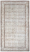 4'11" x 8'6" Neutral Vintage Turkish Area Rug