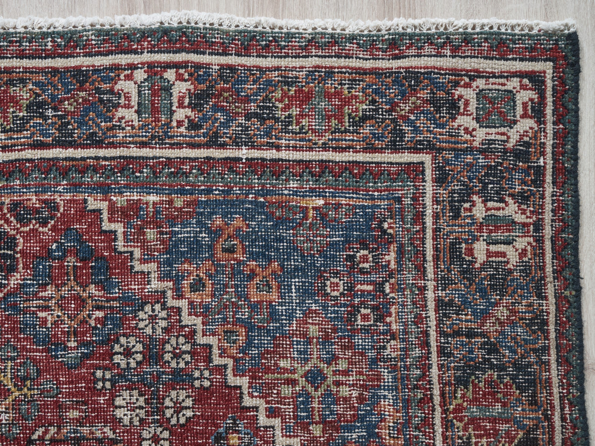 4' x 7'4" Vintage Persian Style Area Rug