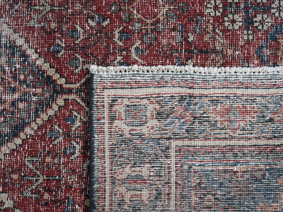 4' x 7'4" Vintage Persian Style Area Rug