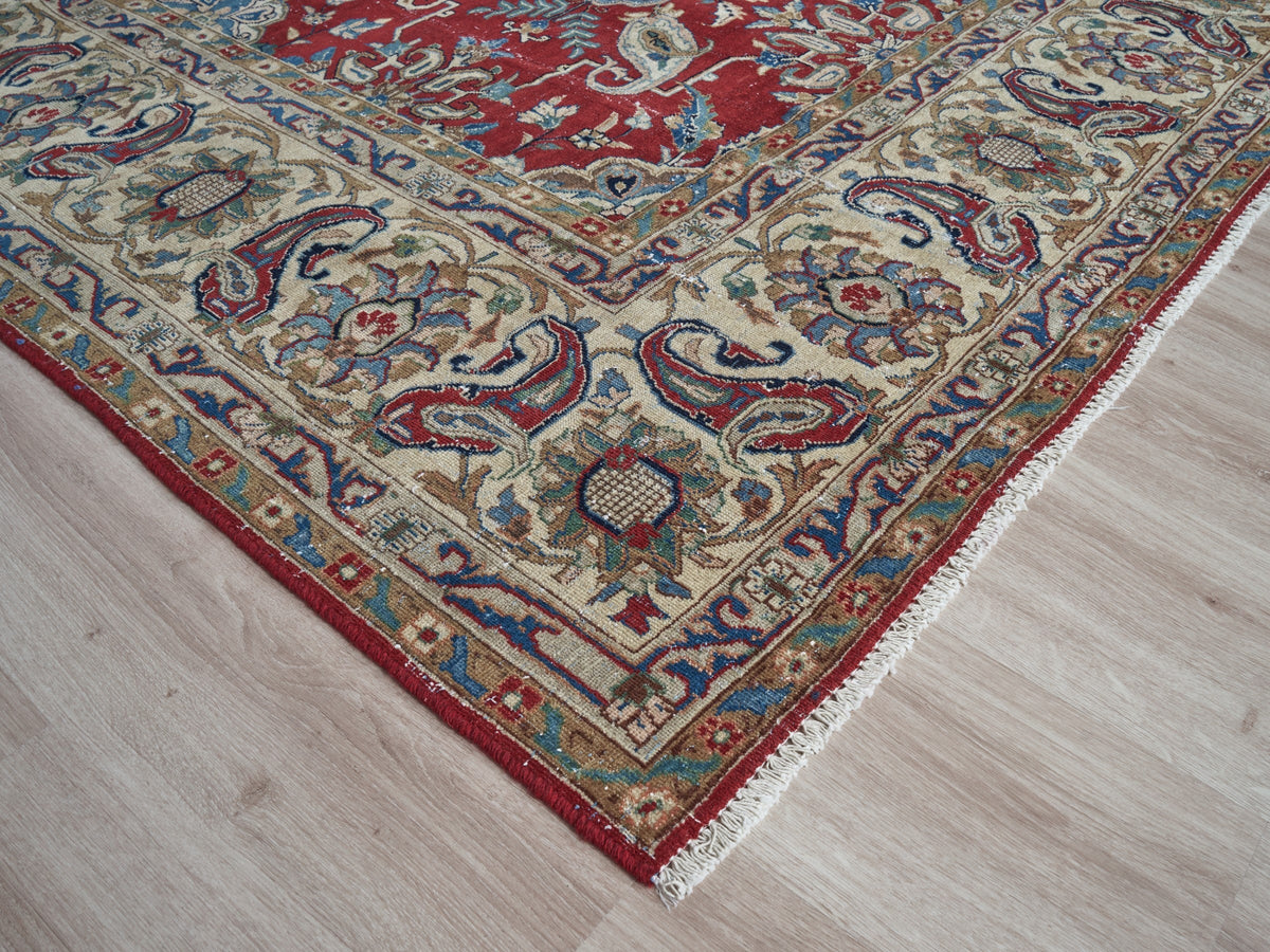 8'4" x 11'3" Oriental Persian Style Red Rug