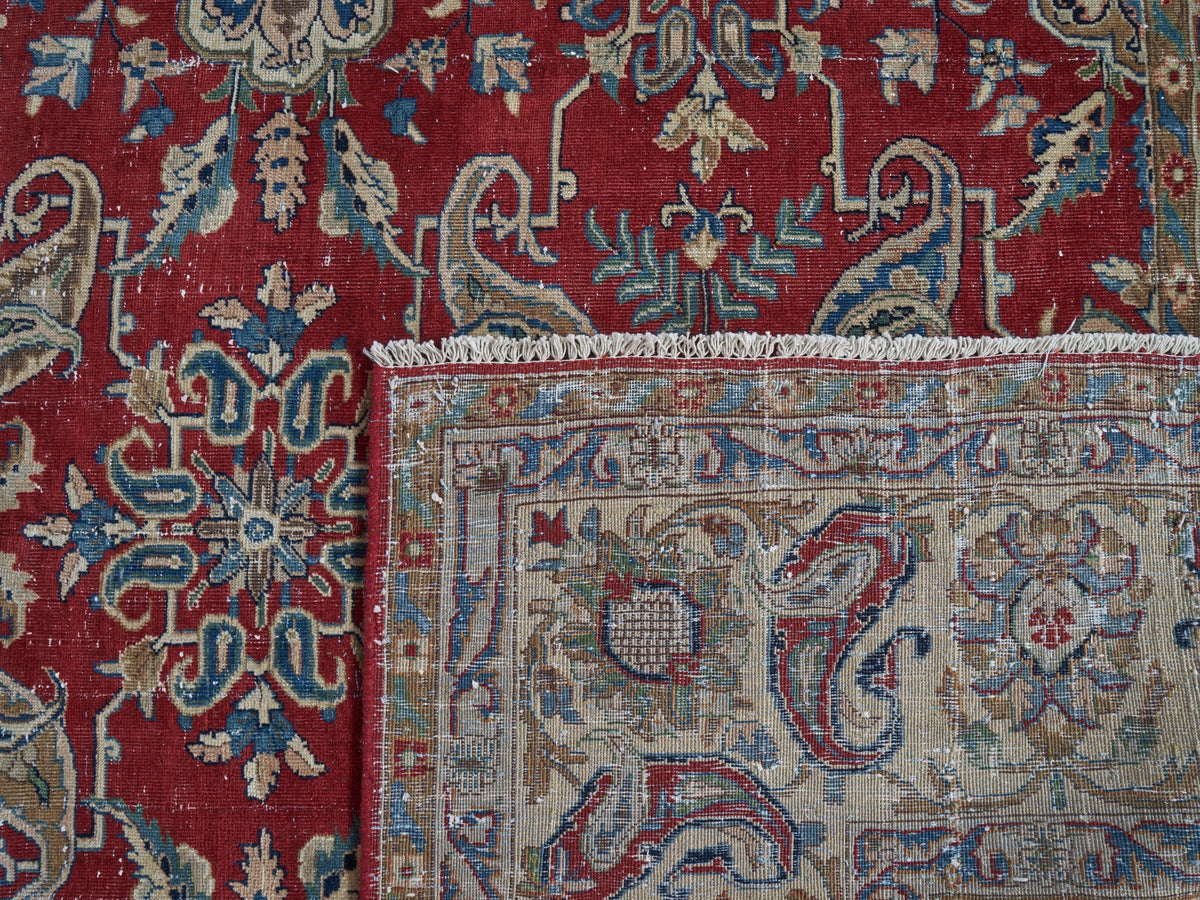 8'4" x 11'3" Oriental Persian Style Red Rug