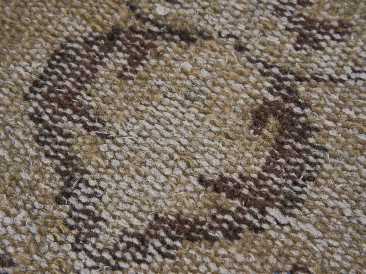 5'6" x 8'11" Neutral Vintage Turkish Area Rug