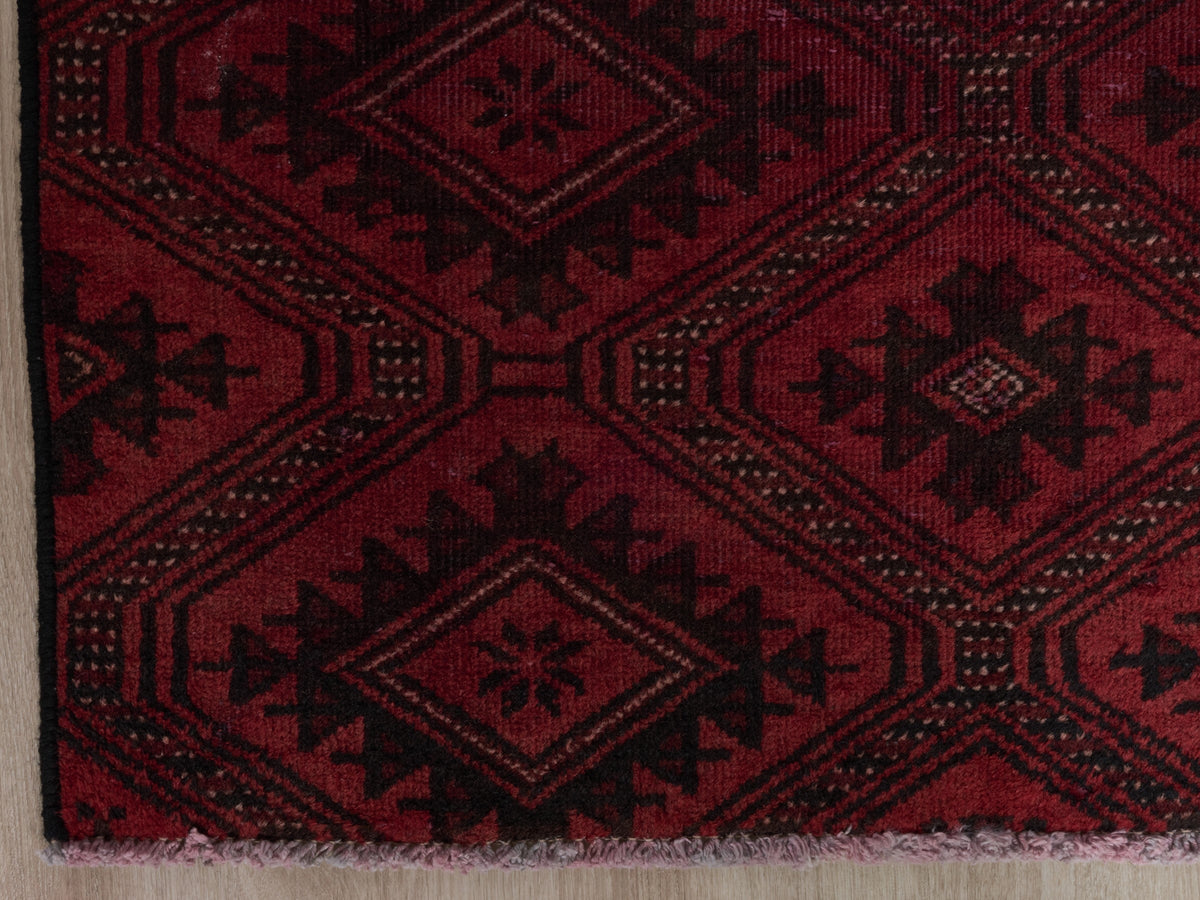 2'10" x 6' Persian Style Red Small Runner Rug