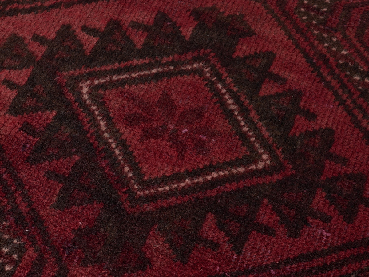 2'10" x 6' Persian Style Red Small Runner Rug