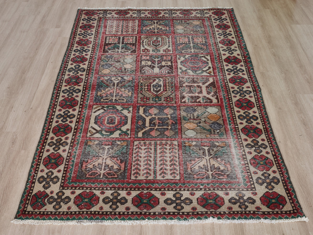 4'1" x 7' Vintage Persian Style Rug