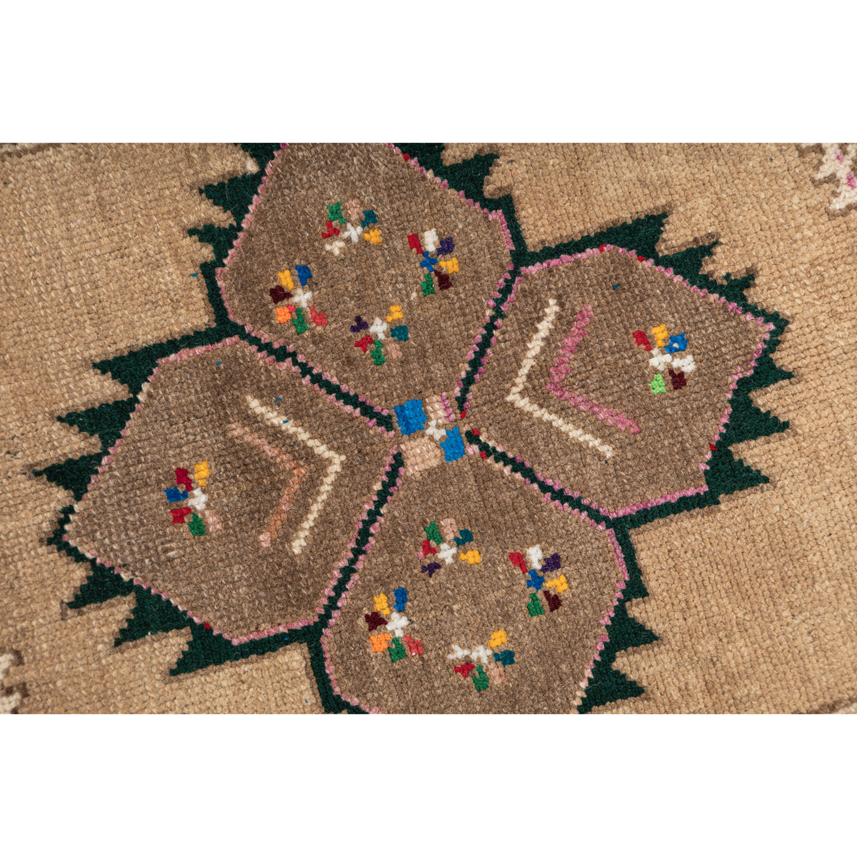 Leksand - (1'6" x 2'11") Vintage Turkish Mini Rug