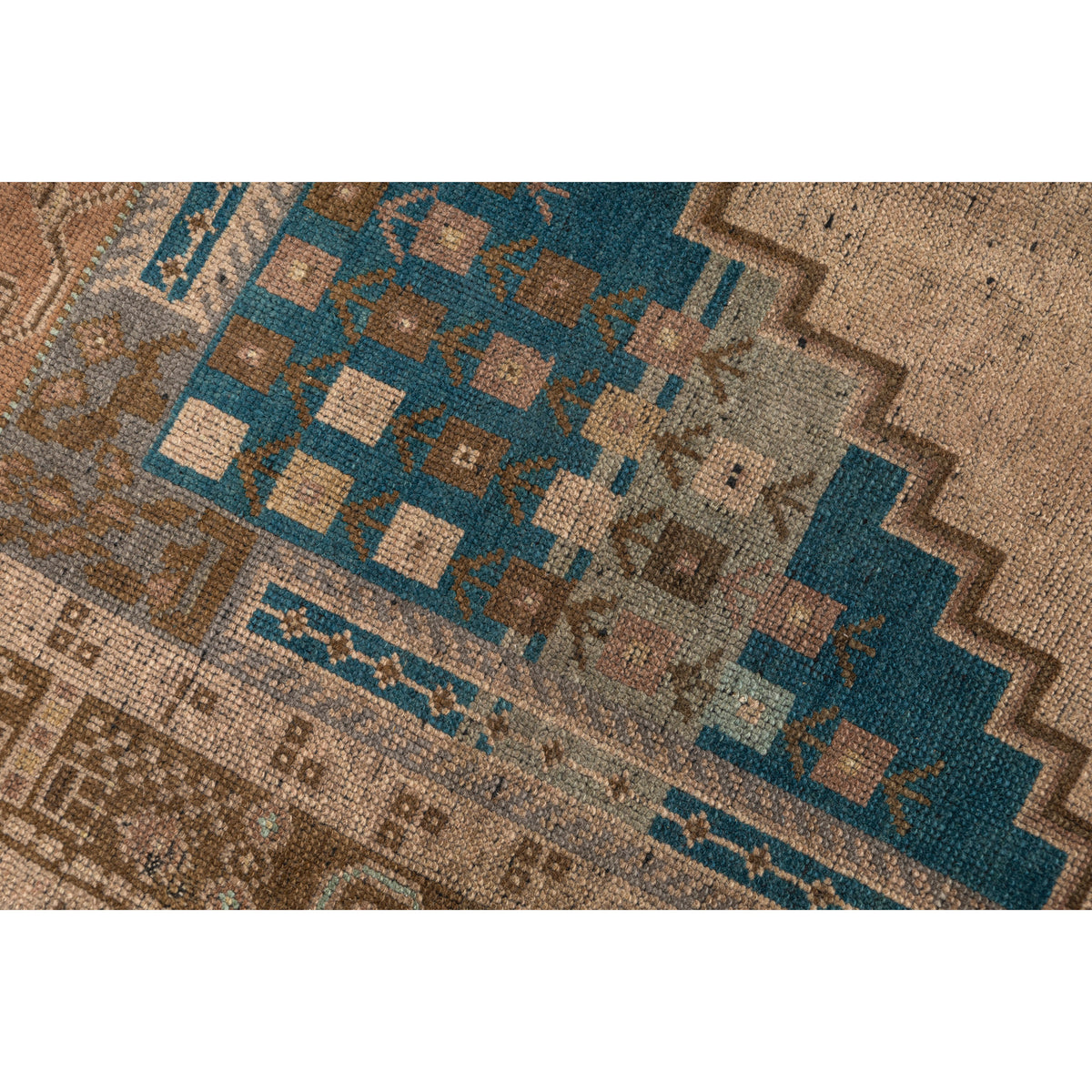 Bhanga - (2'2" x 3'8") Vintage Turkish Mini Rug