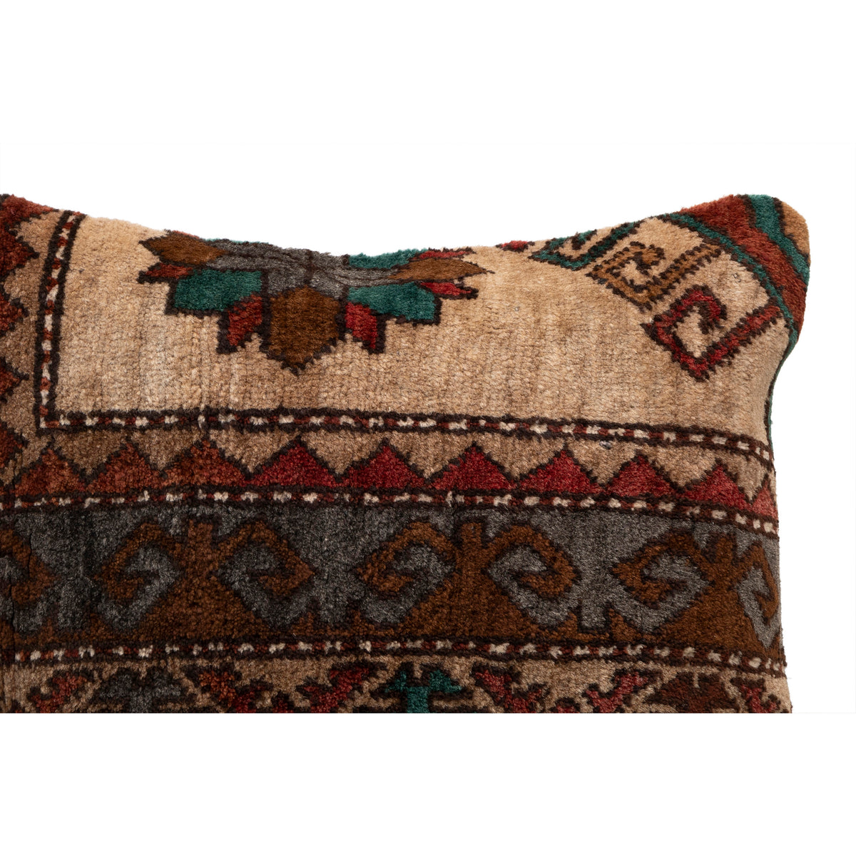 Oriental Turkish Rug Pillow Cover 20" x 20"