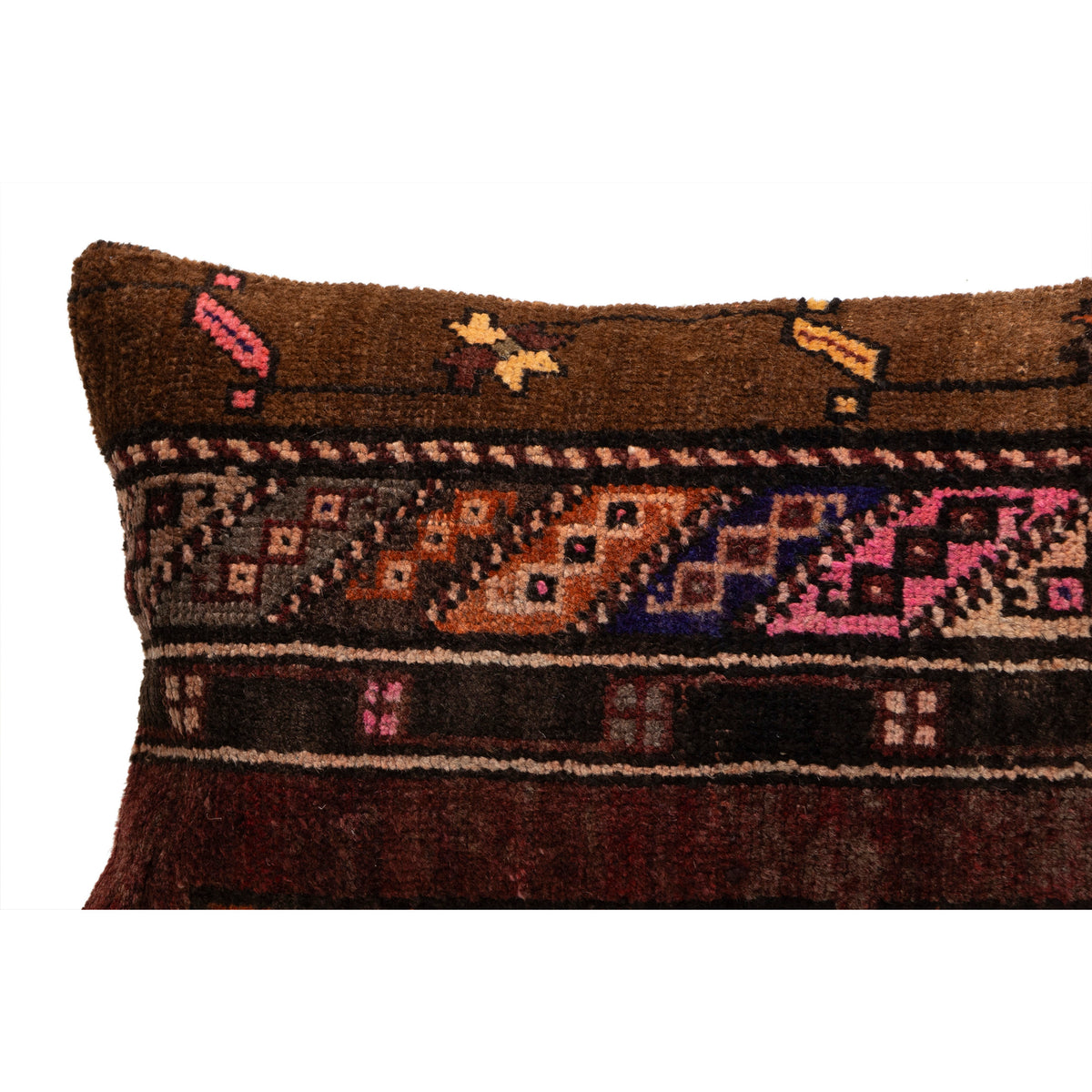 Oriental Rug Throw Pillow Cover 16" x 24"