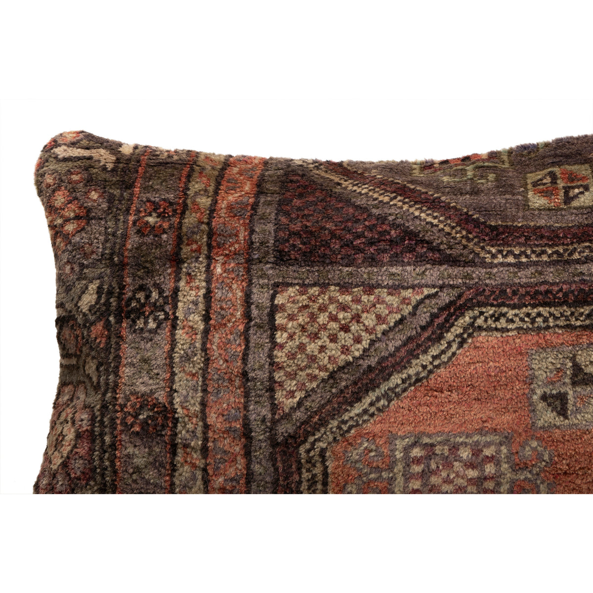 Oriental Rug Throw Pillow Cover 16" x 24"