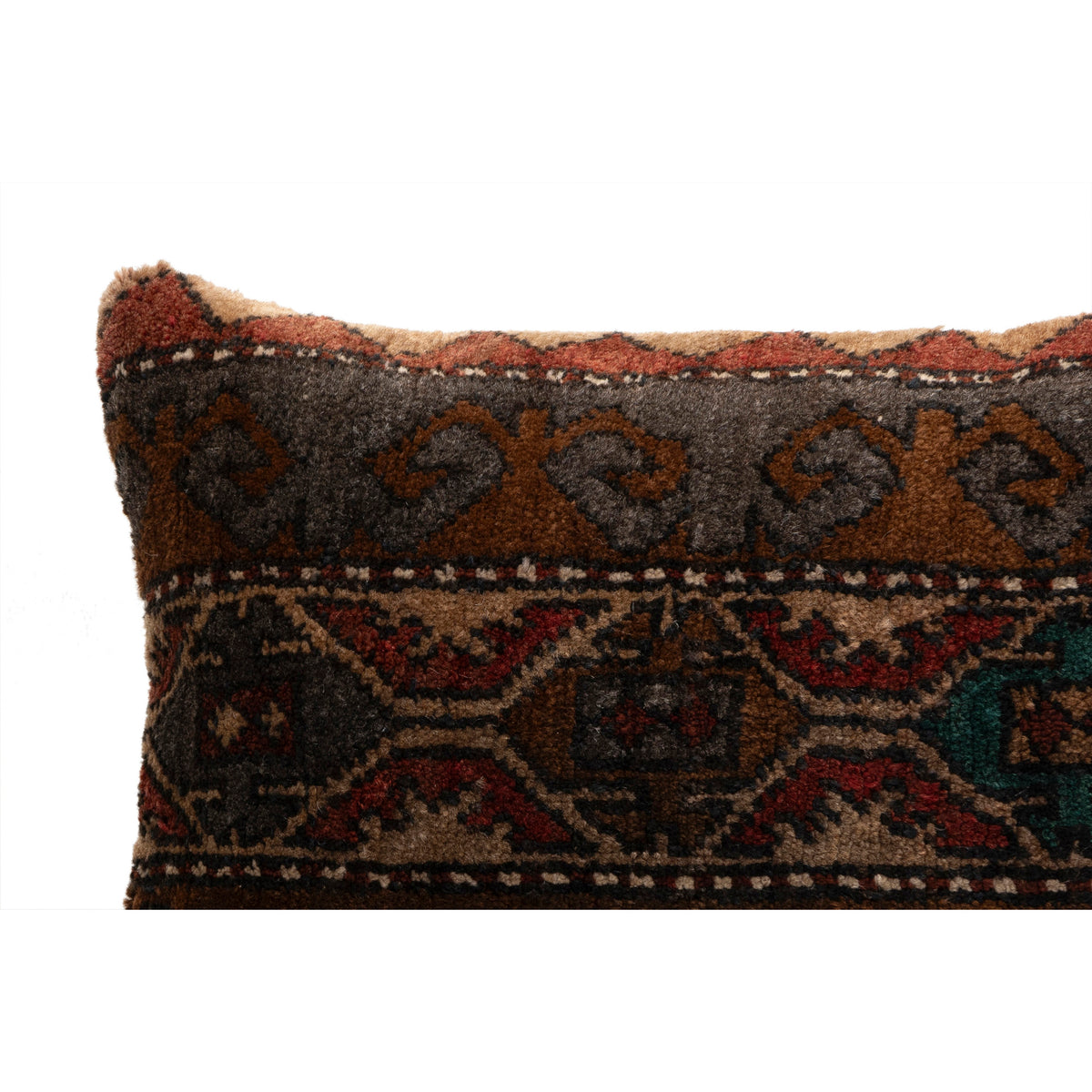 Oriental Rug Throw Pillow Cover 16" x 24"