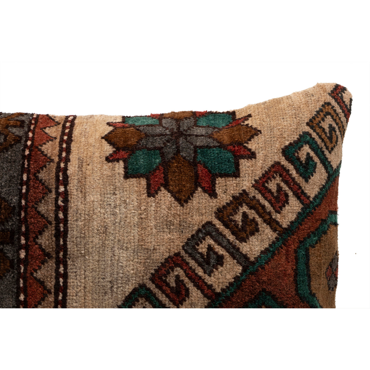 Oriental Rug Throw Pillow Cover 16" x 24"