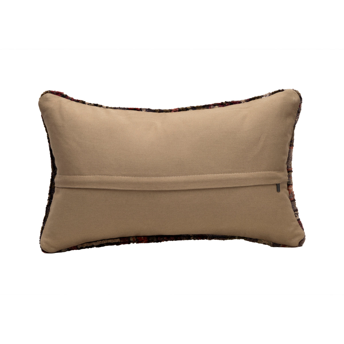 Neutral Handmade Rug Pillow Case 16" x 24"