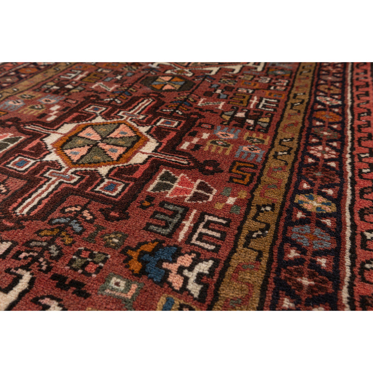 - (2'6" x 9'2") Oriental Persian Style Runner Rug