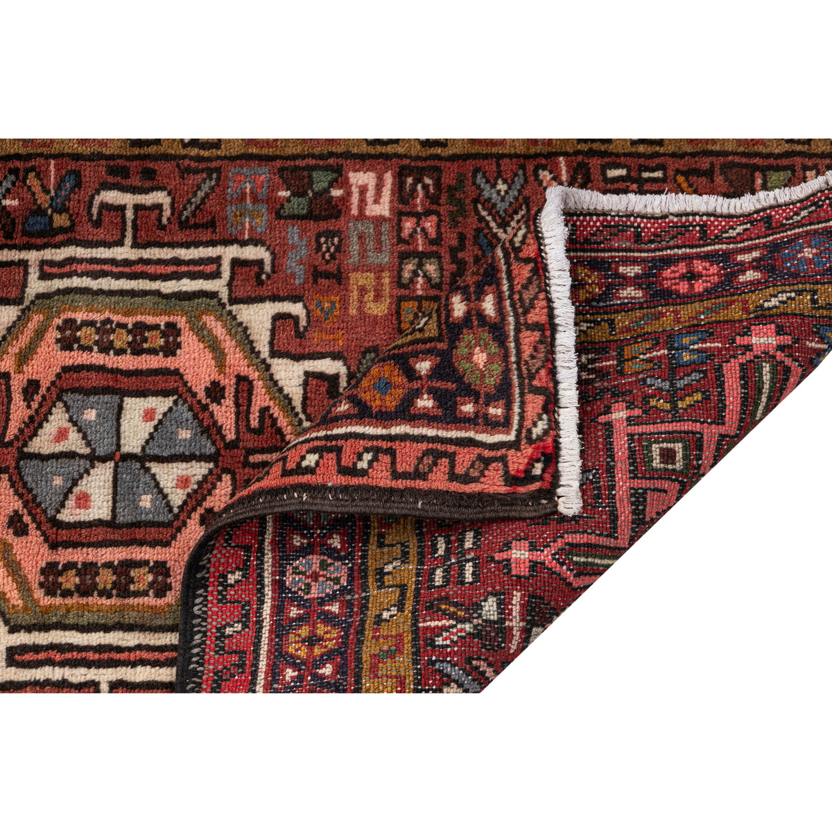 - (2'6" x 9'2") Oriental Persian Style Runner Rug