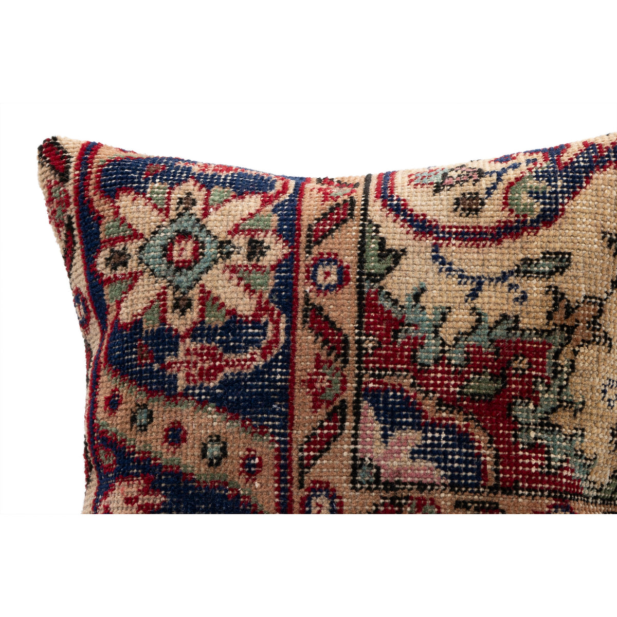 Vintage Rug Pillow Cover 16" x 16"