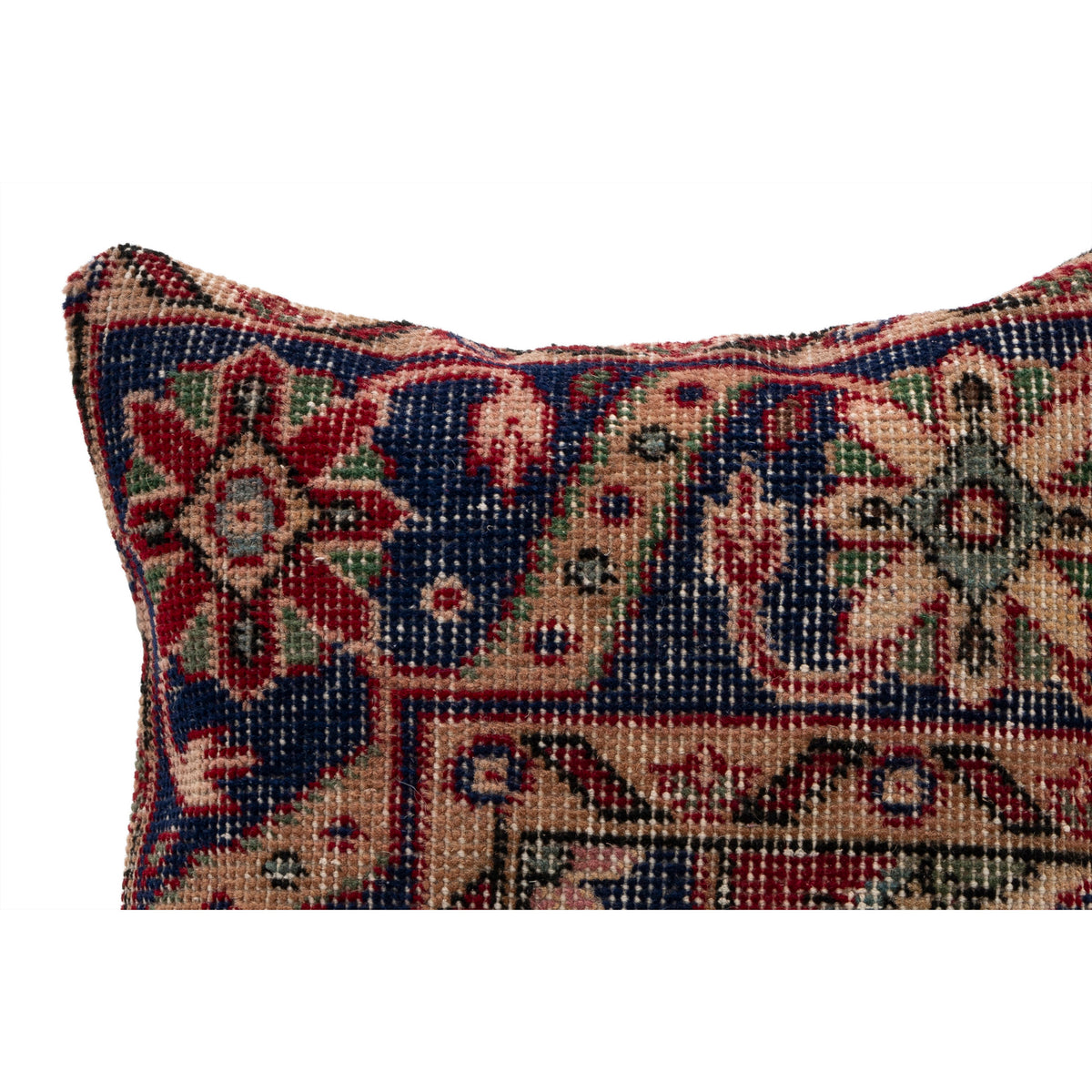 Vintage Rug Pillow Cover 16" x 16"