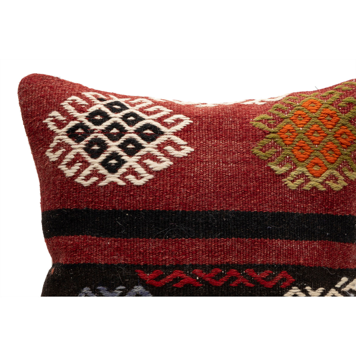 Oriental Kilim Throw Pillow Case 16" x 16"