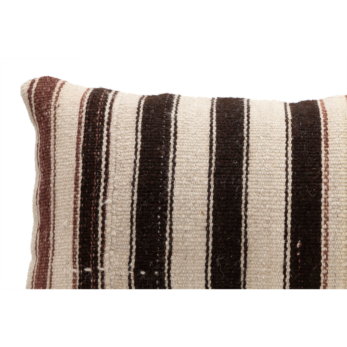 Authentic Striped Kilim Pillow Case 12" x 20"