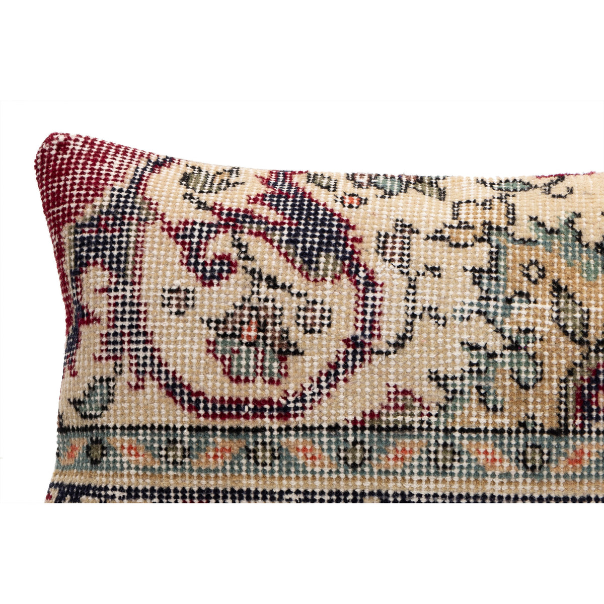 Oriental Handwoven Rug Pillow Cover 12" x 20"