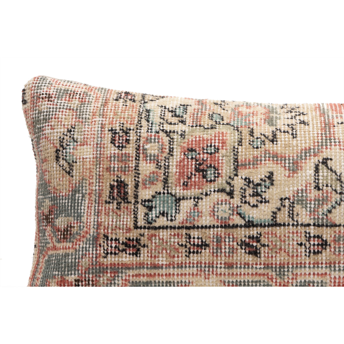 Oriental Handwoven Rug Pillow Cover 12" x 20"