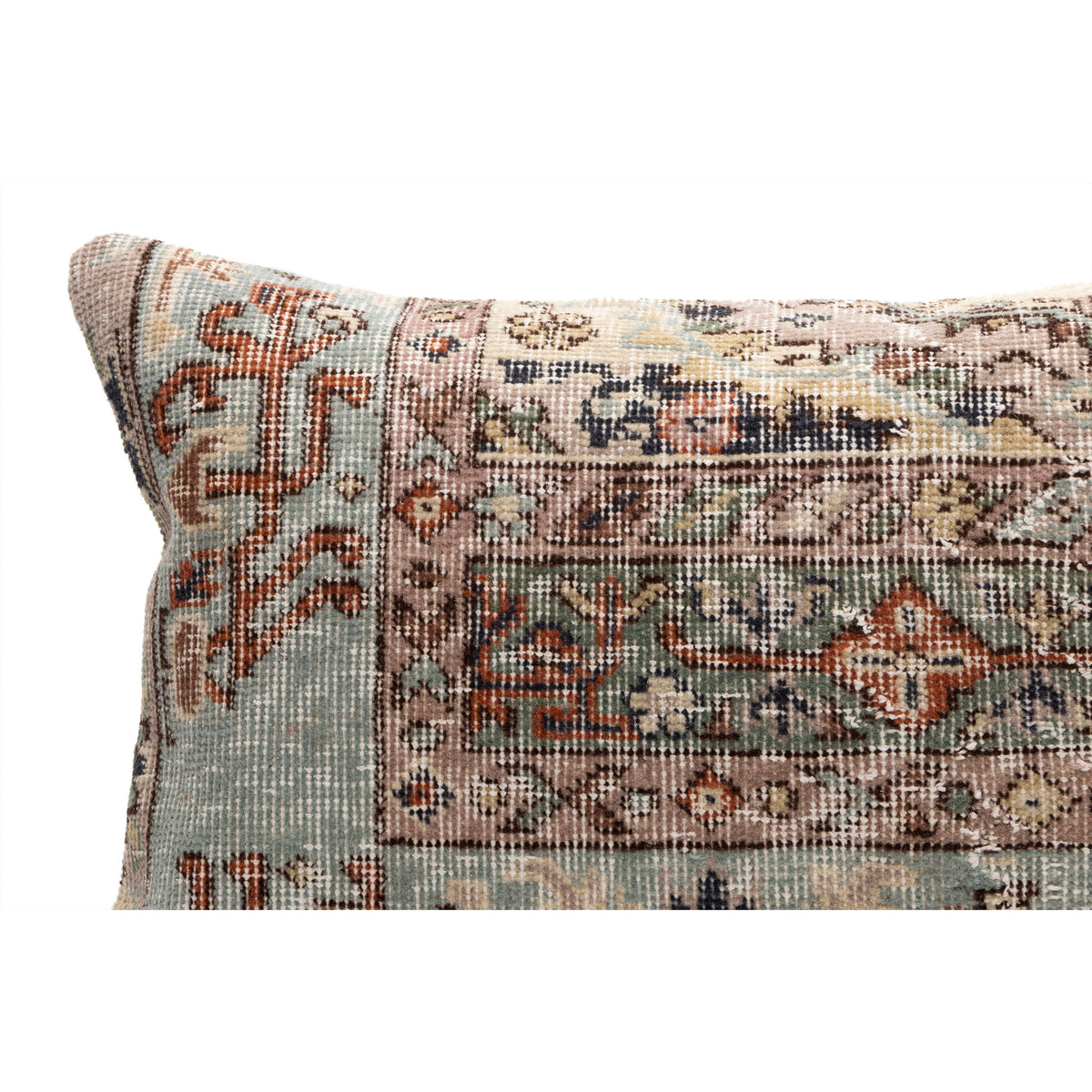 Oriental Rug Throw Pillow Cover 16" x 24"