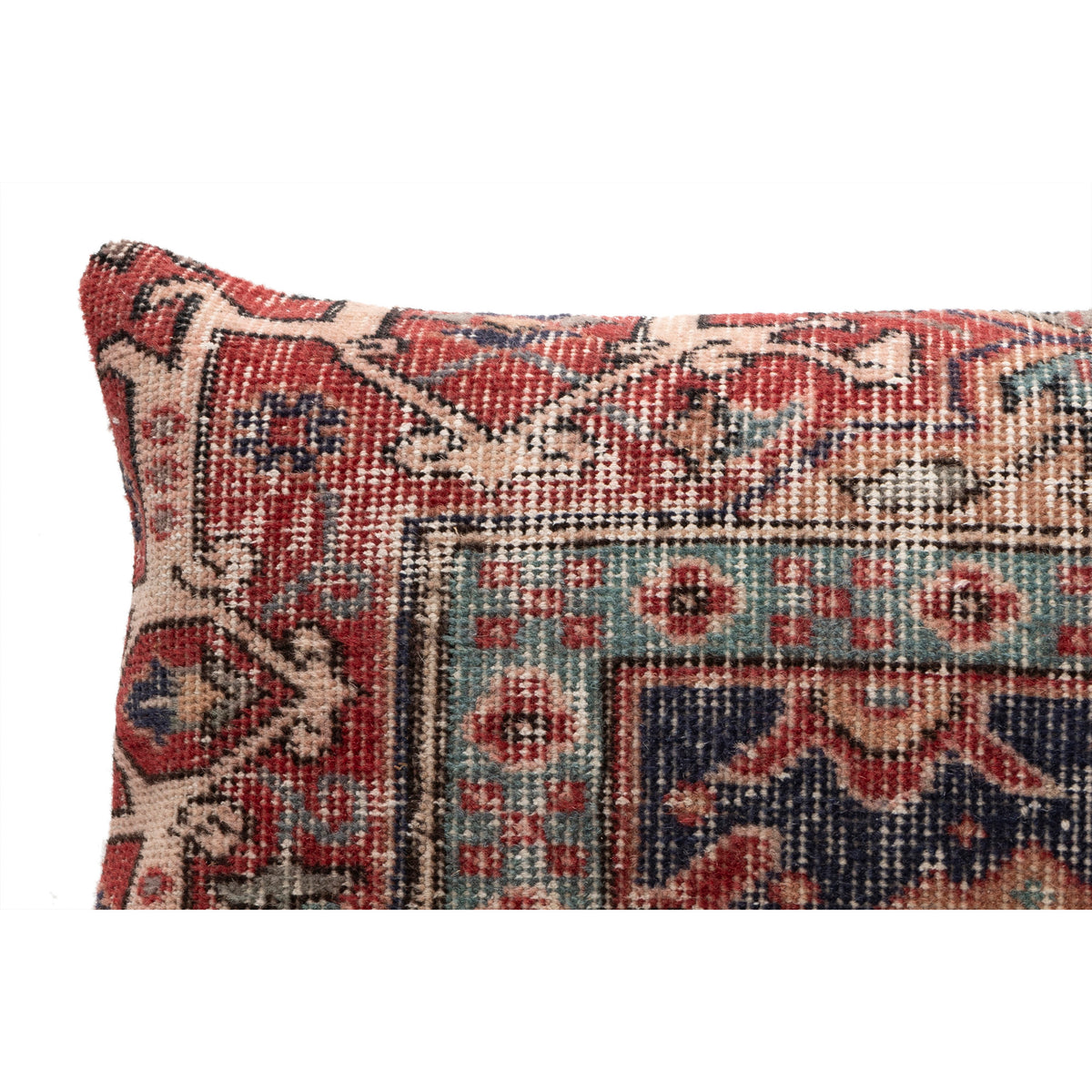 Oriental Rug Throw Pillow Cover 16" x 24"