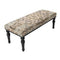 Vintage Rug Upholstered Dining - Entryway Wooden Benches