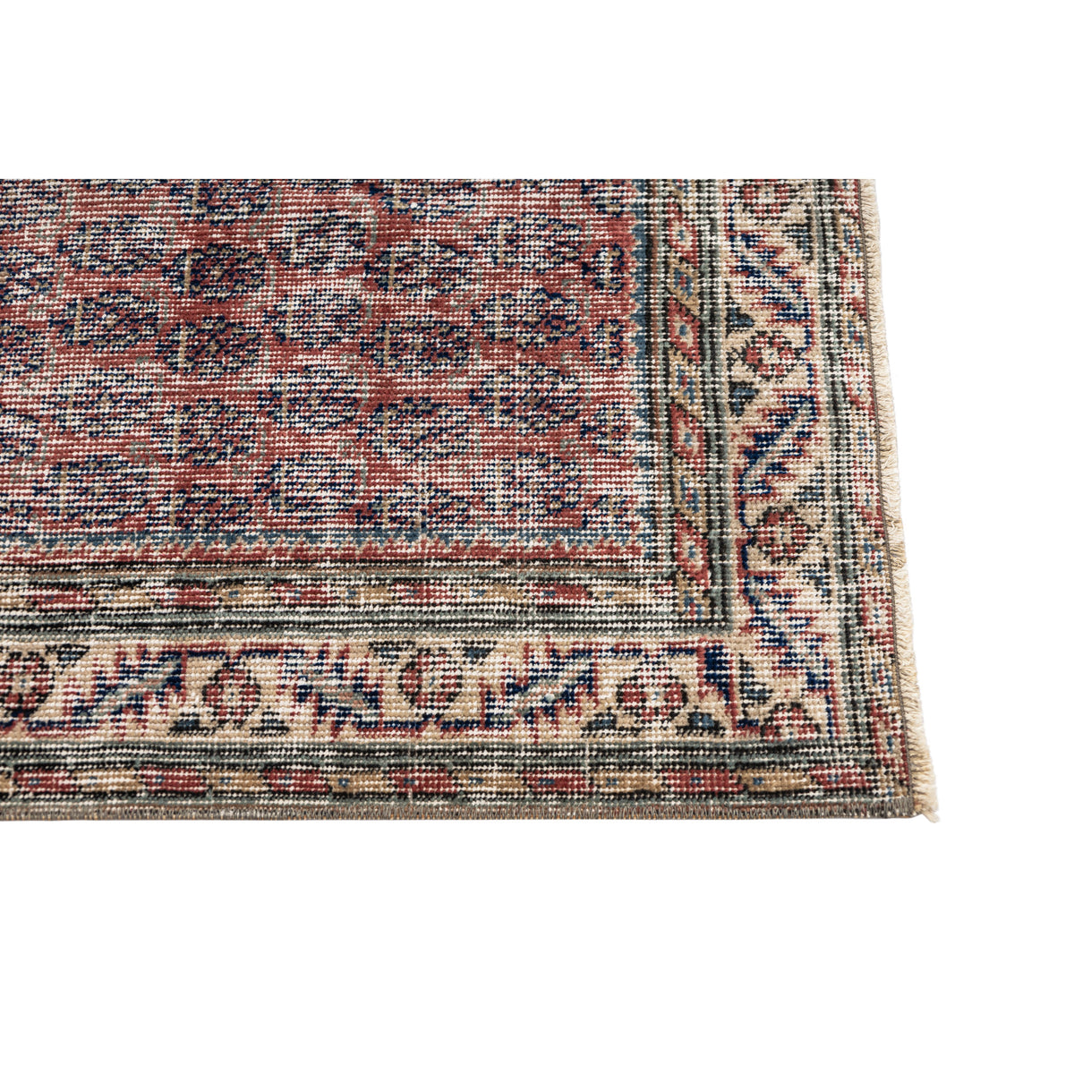 Kaplankyr - (3'3" x 4'10") Vintage Turkish Rug