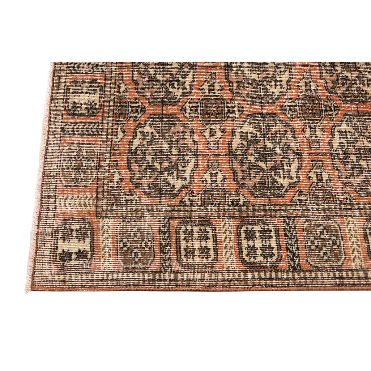 Bayramaly - (3'11" x 6'11") Vintage Turkish Rug