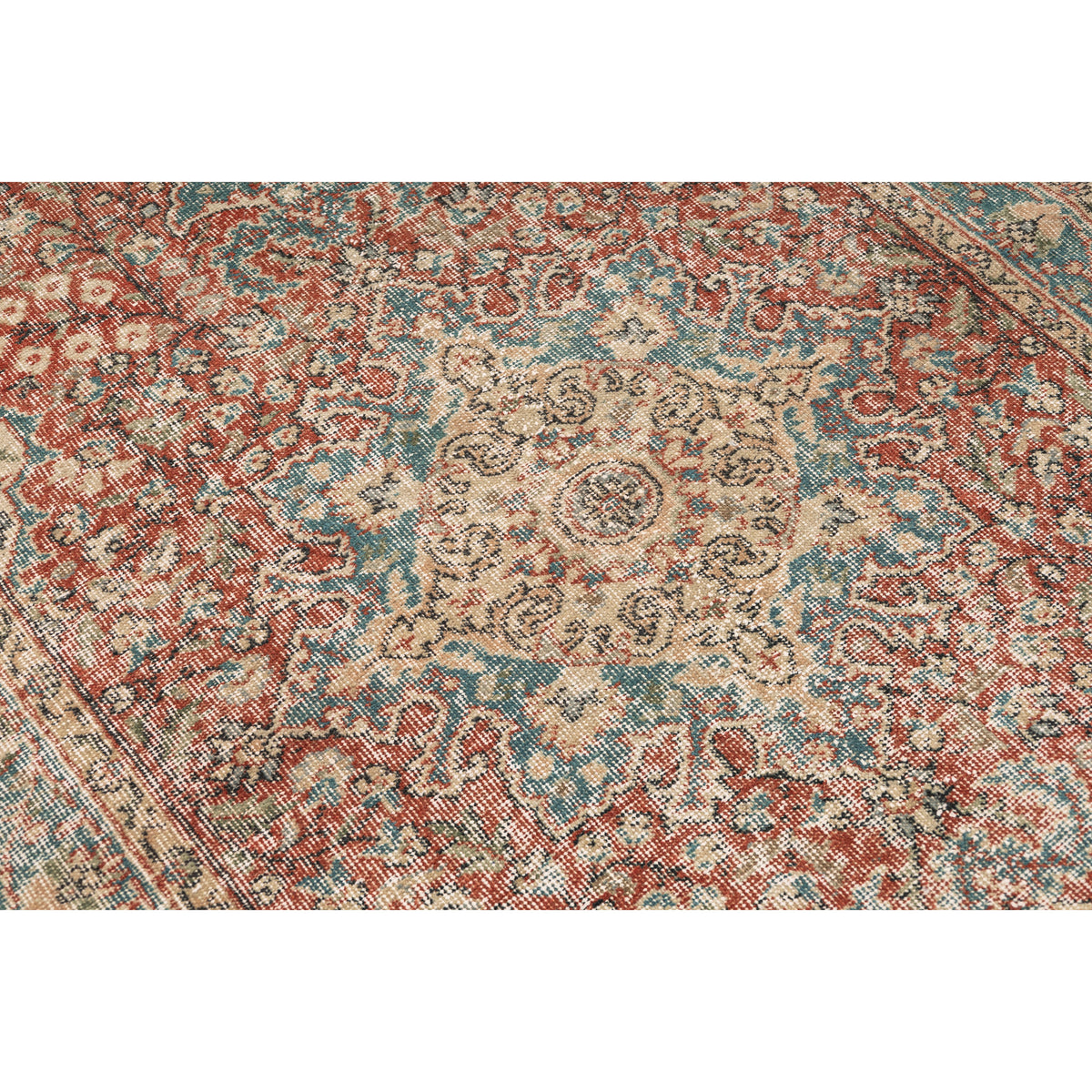 Kuigan - (3'11'' x 6'11'') Vintage Turkish Rug