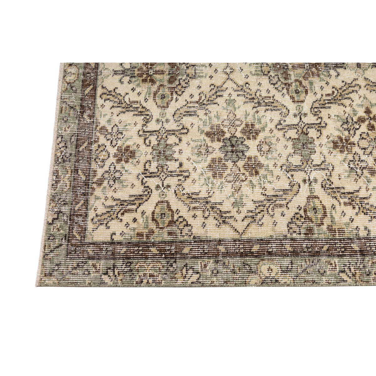 Dyikan - (3'11" x 7'8") Vintage Turkish Rug