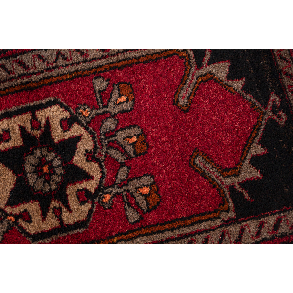 Handmade Small Turkish Doormat Rug - (1'9" x 3'9")