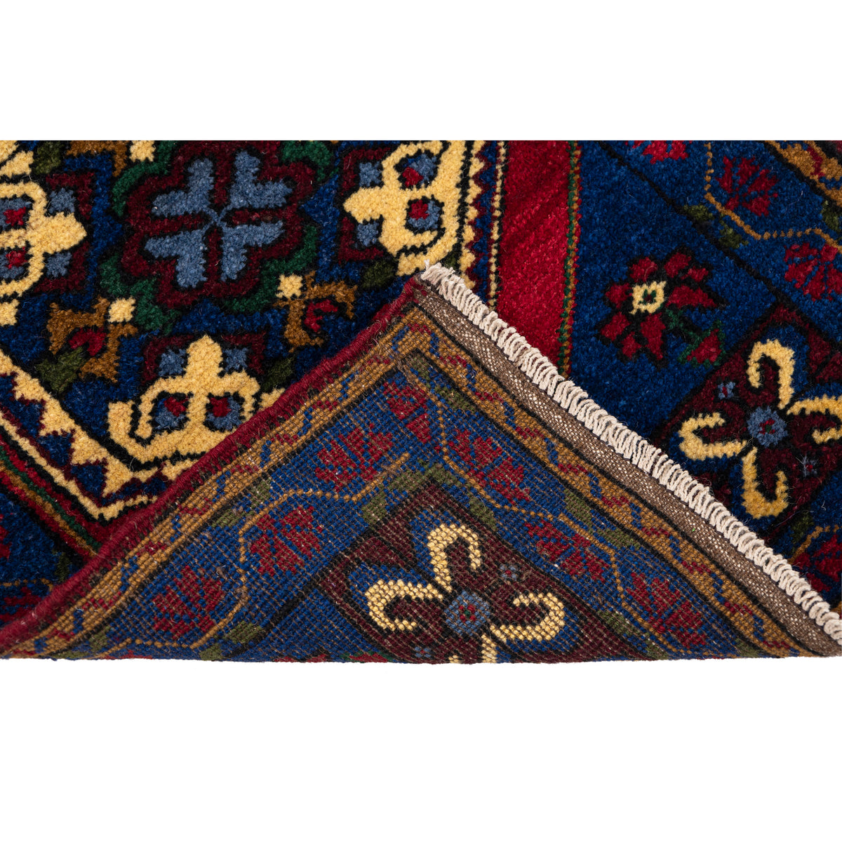 Tiny Vintage Turkish Boho Rug - (1'10" x 3'6")