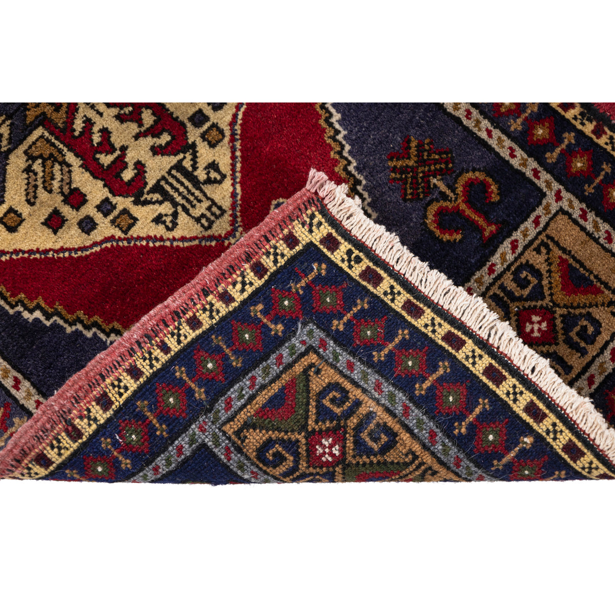 Turkish Handwoven Small Rug - (1'8" x 3'2")